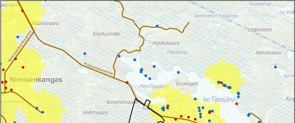 YMPÄRISTÖVAIKUTUSTEN ARVIOINTISELOSTUS 129 Kuva 13-1.