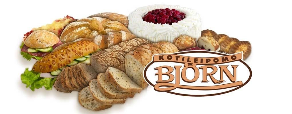 Kiviarinauuni ja kotileipomo, koulutettu henkilökunta, omat reseptit ja vuosien kokemus takaavat tuoreet ja maukkaat leipomotuotteet. T ä n ä ä n l e i v o t t u a!