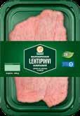 Luullinen liha kasvattaa suosiotaan löytyy sekä mausteettomana että yrttiöljyllä maustettuna.