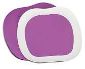 Väri: violetti. Koko 152 x 152 mm.