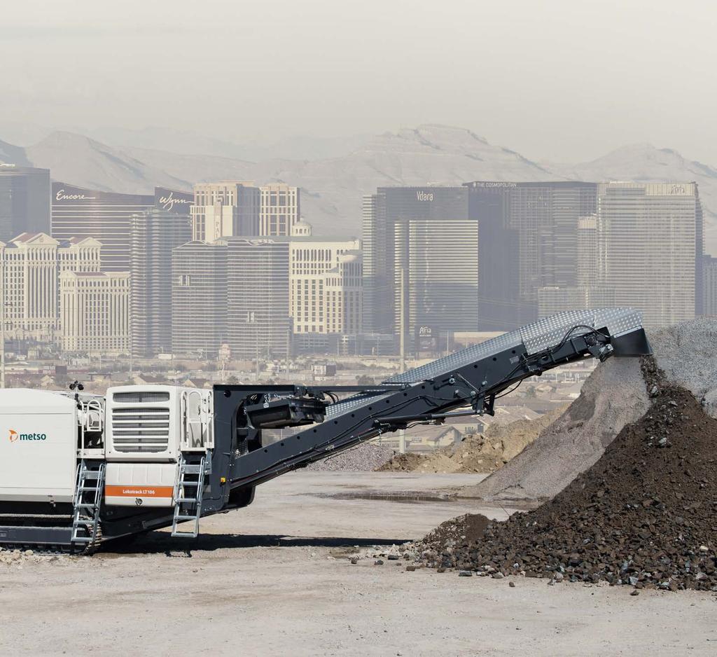 Panostamme innovaatioihin Metso Urban Lokotrack