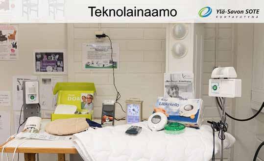 Esimerkkejä kartoituksessa löytyneistä lainattavista ikäteknologiatuotteista (koko valikoimaa ei löydy mistään lainauspisteestä): muistuttava lääkeannostelija kalenterikello muistutin liesihälytin