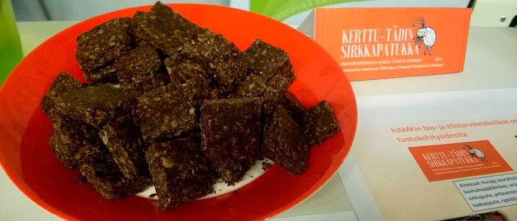 (Ruokatieto, proteiinit) Hyönteisten proteiinipitoisuus on korkea ja ne sisältävät kaikki kahdeksan ihmiselle välttämätöntä aminohappoa. Kuviossa 4.
