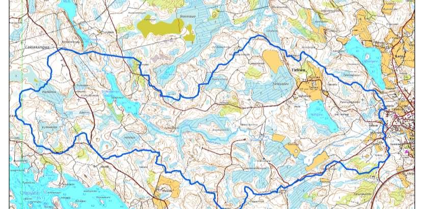 Vilajoen länsihaara Yleissuunnitelma-alueen