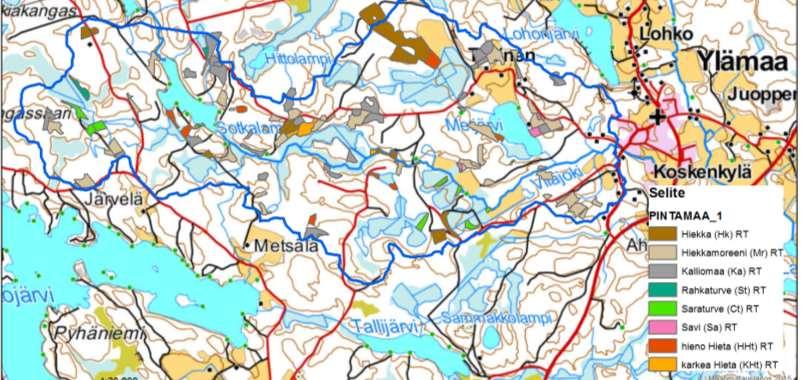 Hakkuut Uudistushakkuiden pinta-ala koko yleissuunnitelma-alueella on viimeisen kymmenen vuoden aikana ollut keskimäärin 12 ha/v, mikä on n. 1 % koko metsäpinta-alasta.