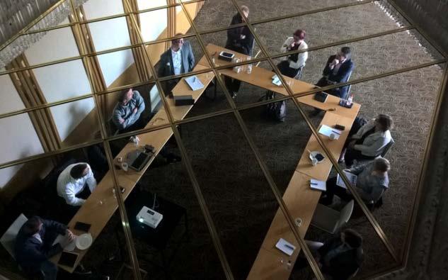 HALLITUS Betoniyhdistyksen hallituksen muodostavat puheenjohtaja sekä yhdeksän muuta jäsentä, joista kuusi ovat henkilöjäseniä ja kolme yhteisöjäseniä.