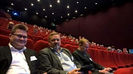Siltatekniikan päivien näyttämöä ja katsomoa yleisöineen. Betoni & Muovimatto & Kosteus seminaari ja työpaja Betoniyhdistys järjesti 6.