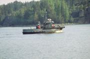 miehistö nopeus aseistus Haukipää 731 Kallanpää 831 1 985 38 t 14x5x2 2 9 Linnakevene. Haukipää-luokka.