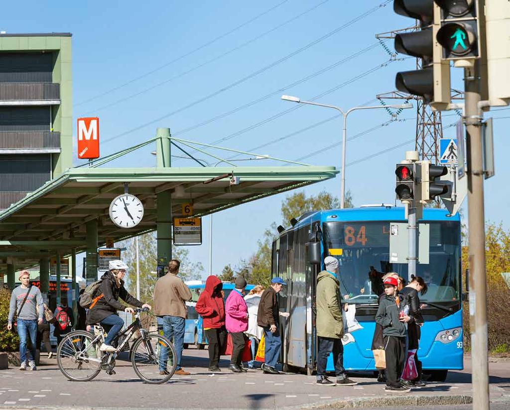 Herttoniemen Metroasema Uudistettu Herttoniemen metroasema ja sen kaupunkimaisen viihtyisä ympäristö
