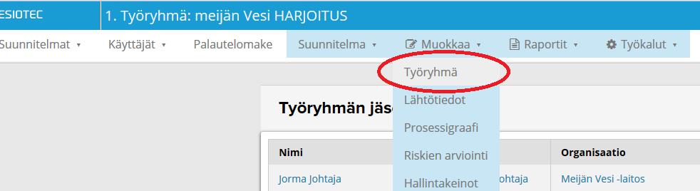 Laitoksen oman henkilökunnan on osallistuttava aina riskinarviointiin ja riskienhallintatoimenpiteiden määrittelyyn.