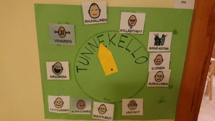 esim. ruoka-apulaisen tehtävät, omista tavaroista huolehtiminen Joka päivä ulkoillaan mahdollisuuksien mukaan sekä annetaan aikaa lepohetkelle Lapsia