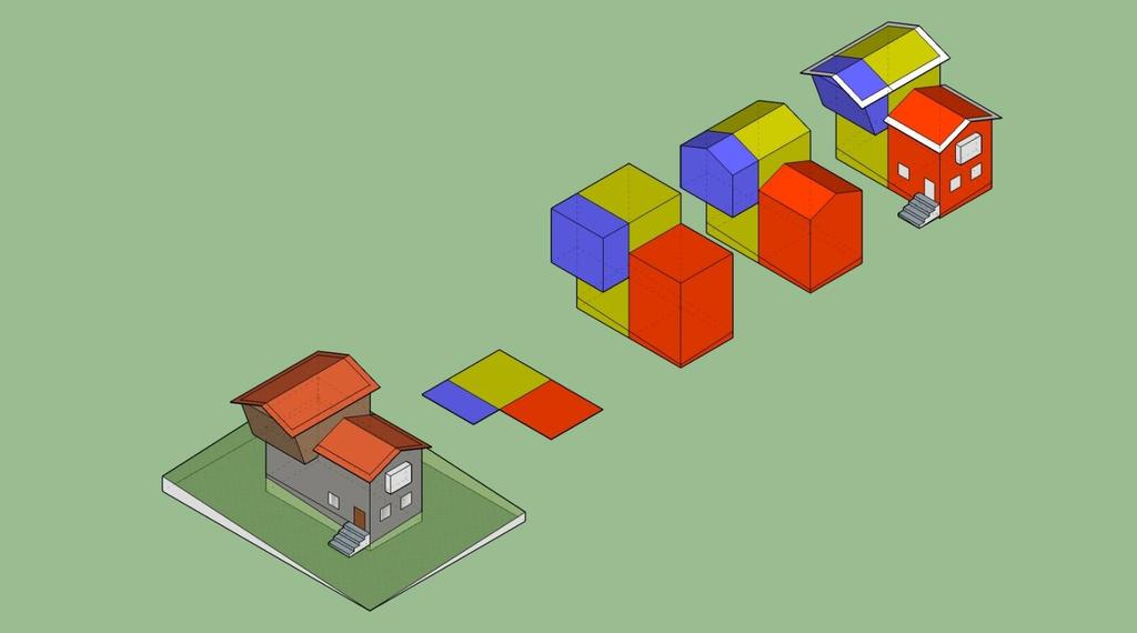 3D-muodostamisohjeet Kommentoitava versio 2.2.2018 Rakennus Yleiset Rakennuksille voidaan jokaisella 3D-tasolla määrittää maanpinnan leikkausviiva (eng. Terrain Intersection Curve, TIC).