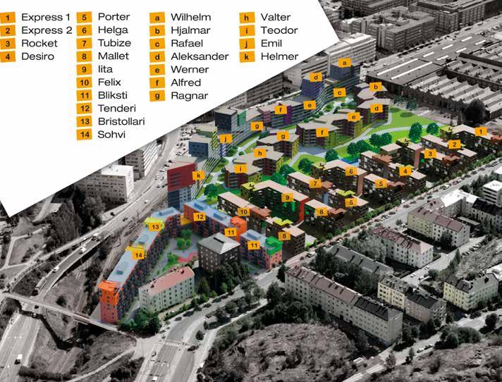 entie 8 a d io k atu Pasilankatu Pasila Teollisuusk.