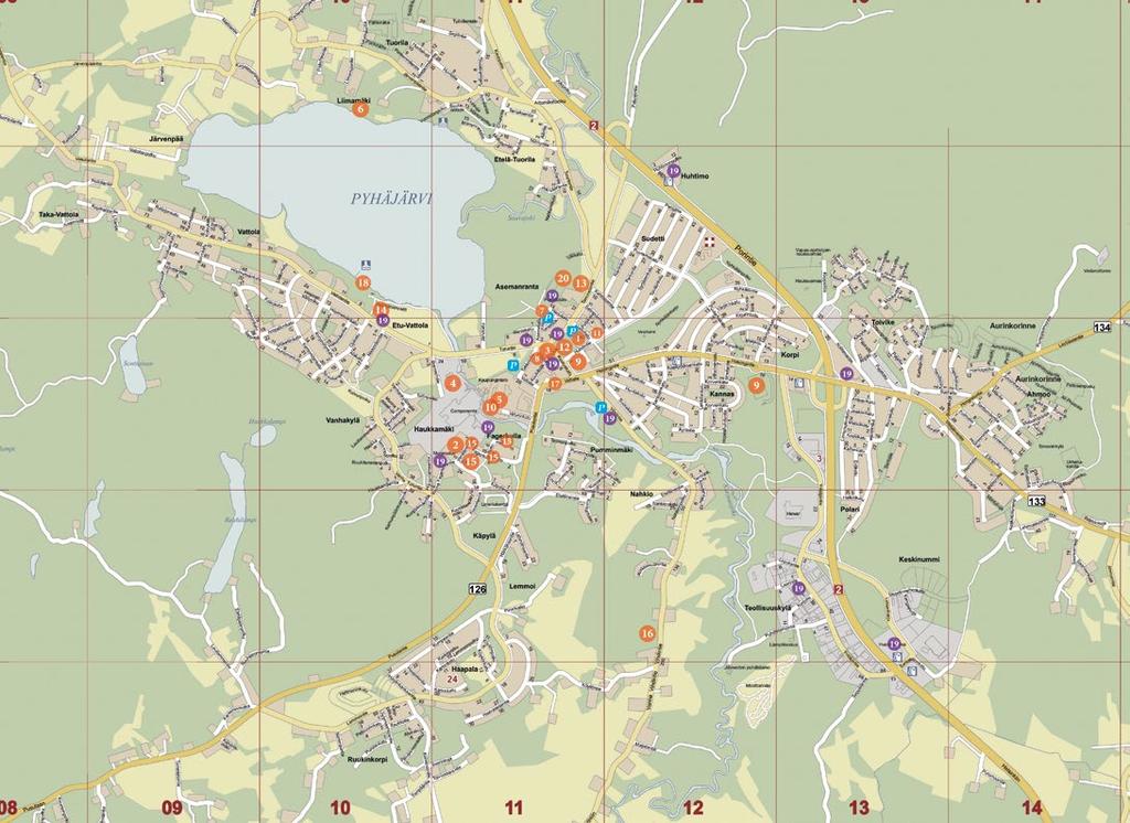 Tapahtumakohteita 1. Kauppatori, Harjukadun toritapahtuma, lauantaina P-alue. 2. Karkkila-Högforsin työläismuseoalue, Kulttuurikahvila Pakari, Fagerkullan Pihanäyttämö 3. Karkkilasali 4.