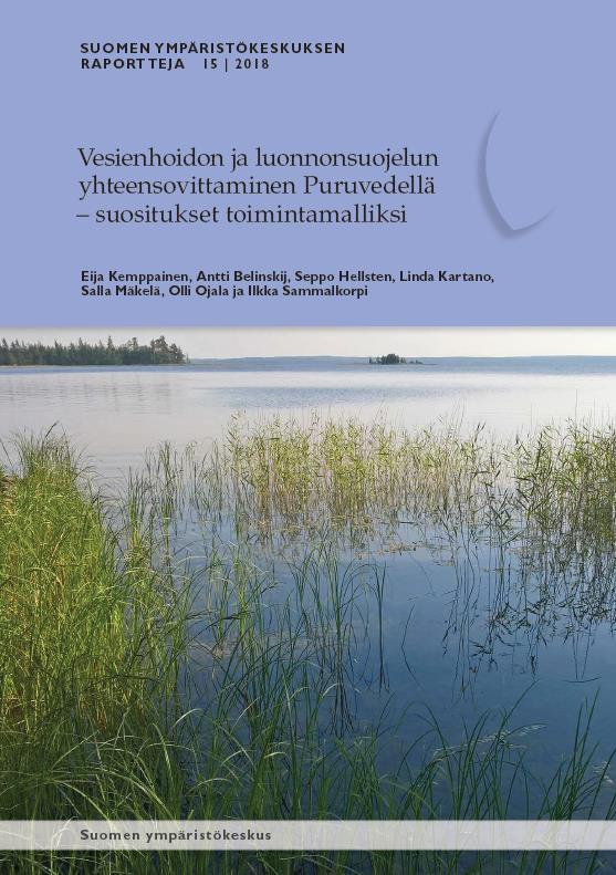 Vesienhoidon ja luonnonsuojelun yhteensovittaminen Rehevöityminen ja ruovikoituminen uhkaavat järven luontotyyppiä ja sille tyypillisiä pohjalehtisiä kasveja (nuottaruoho, lahnaruohot, raani)