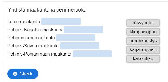 4 Fill in the Blanks aukkotehtävä Aukkotehtävä on vanha klassikko. Yleensä aukkotehtäviä käytetään kieltenopiskelussa.