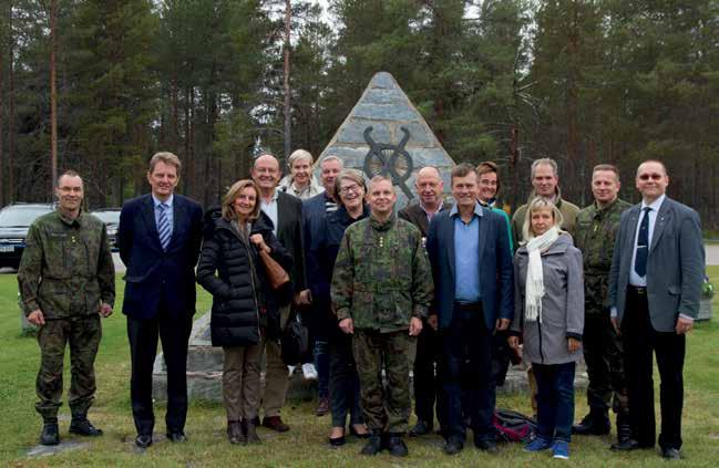 Harjoituksen johti eversti Jyrki Kaisanlahti.