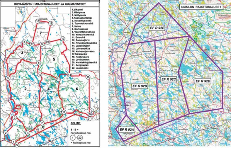 Rovajärven ampuma-alue Teksti: Majuri Mika Niskanen Rovajärven ampuma-alue on puolustusvoimien pääampuma-alue, joka mahdollistaa suorituskykyisten sodan ajan joukkojen kouluttamisen.