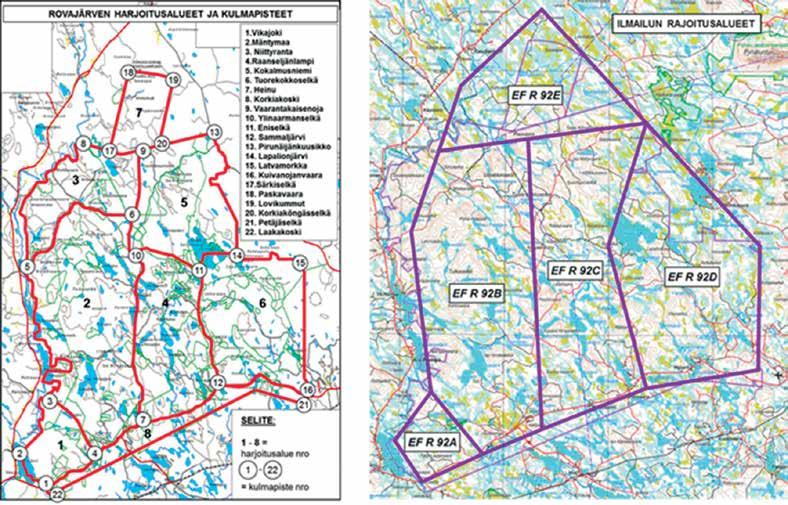 Rovajärven ampuma-alue Teksti: Majuri Mika Niskanen Rovajärven ampuma-alue on puolustusvoimien pääampuma-alue, joka mahdollistaa suorituskykyisten sodan ajan joukkojen kouluttamisen.