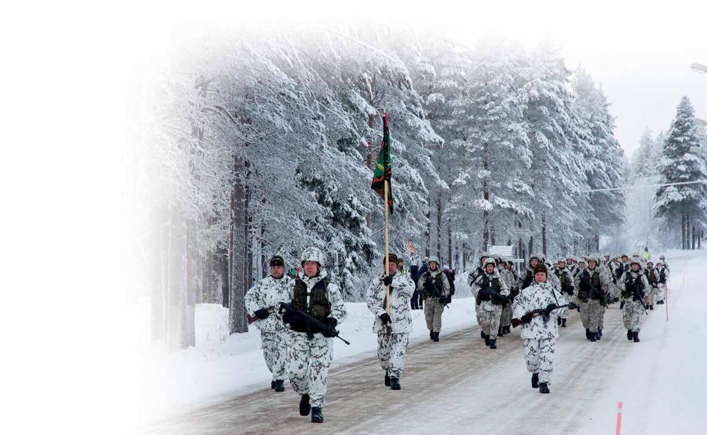 Mielialailmoitukset ja komppanian hyökkäysäksiisi Teksti: Everstiluutnantti Jussi Viinamäki Lapin jääkäripataljoona ammentaa voimaa perinteistä jokapäiväisissä palvelustehtävissään - tämä on