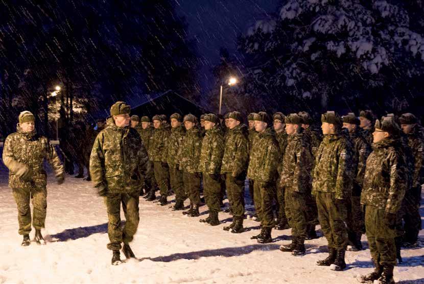 Varusmiehet valitsevat keskuudestaan: Jääkäri Rotán István, Kalajoki Korpraali Marjomaa Stiina Outi Maria, Meltaus Kersantti Sanaksenaho Tuomas, Tornio Korpr Pakola Santeri Artturi Jääkäri Lepistö