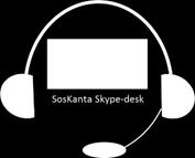 SosKanta Skype-deskit 30 min mittaiset matalan kynnyksen help deskit Skype Deskejä järjestettiin uusien prosessien käyttöönoton yhteydessä vuodenvaihteessa 2017-2018 ja Kanta-liittymisen jälkeen