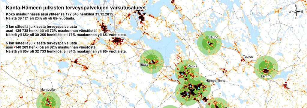 Kanta-Hämeen julkiset terveyspalvelut Kanta-Hämeen terveyspalvelujen järjestämistavat: Forssan seudun hyvinvointikuntayhtymä vastaa Forssan, Humppilan, Jokioisten, Tammelan ja