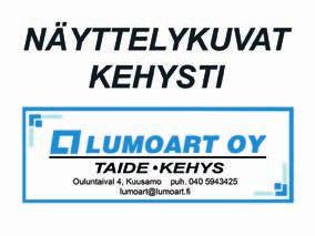 LIPUT / TICKETS Kuusamotalon esitykset / Kuusamo Hall presentations 6 /esitysjakso (taukojen väliin sijoittuvat esitykset, sis.