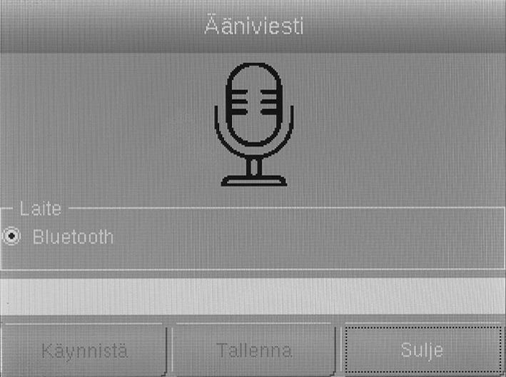 Alavalikko Tee äänitallenne Alavalikko Kuvaa video / lopeta kuvaus Kuvaa video seuraavalla tavalla: 1. Paina painiketta Video ð Yläosan keskellä näytetään käynnissä olevan kuvauksen kesto.