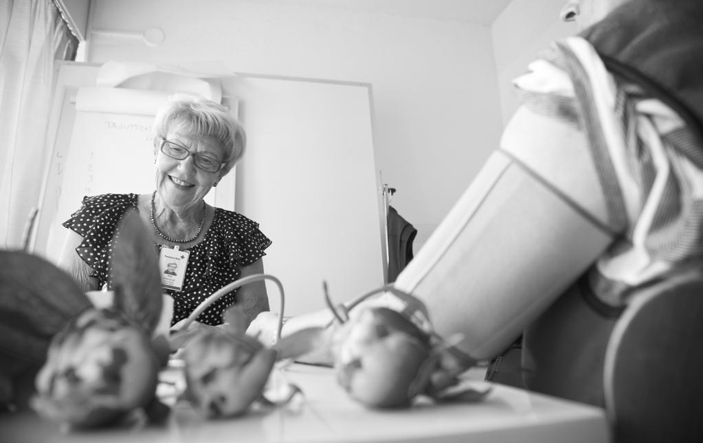 TERVEYDEN EDISTÄMISEN OHJELMA KÄYNNISTYY 1.1.2018 Jenna Lehtonen Punaisen Ristin Nokian terveyspiste tarjoaa maksutonta terveysapua ja on ihmisten kohtaamispaikka.