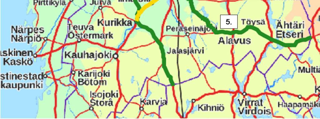 Maantie 724 Vaasan yhdystie parantaminen 3.