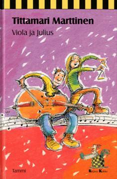 Marttinen, Tittamari Niemelä, Reetta Viola ja Julius Ystäväni Uljas Violalla riittää puuhaa, sillä hän keräilee kaksoisveljelleen Juliukselle pinssikokoelmaa nimipäivälahjaksi.
