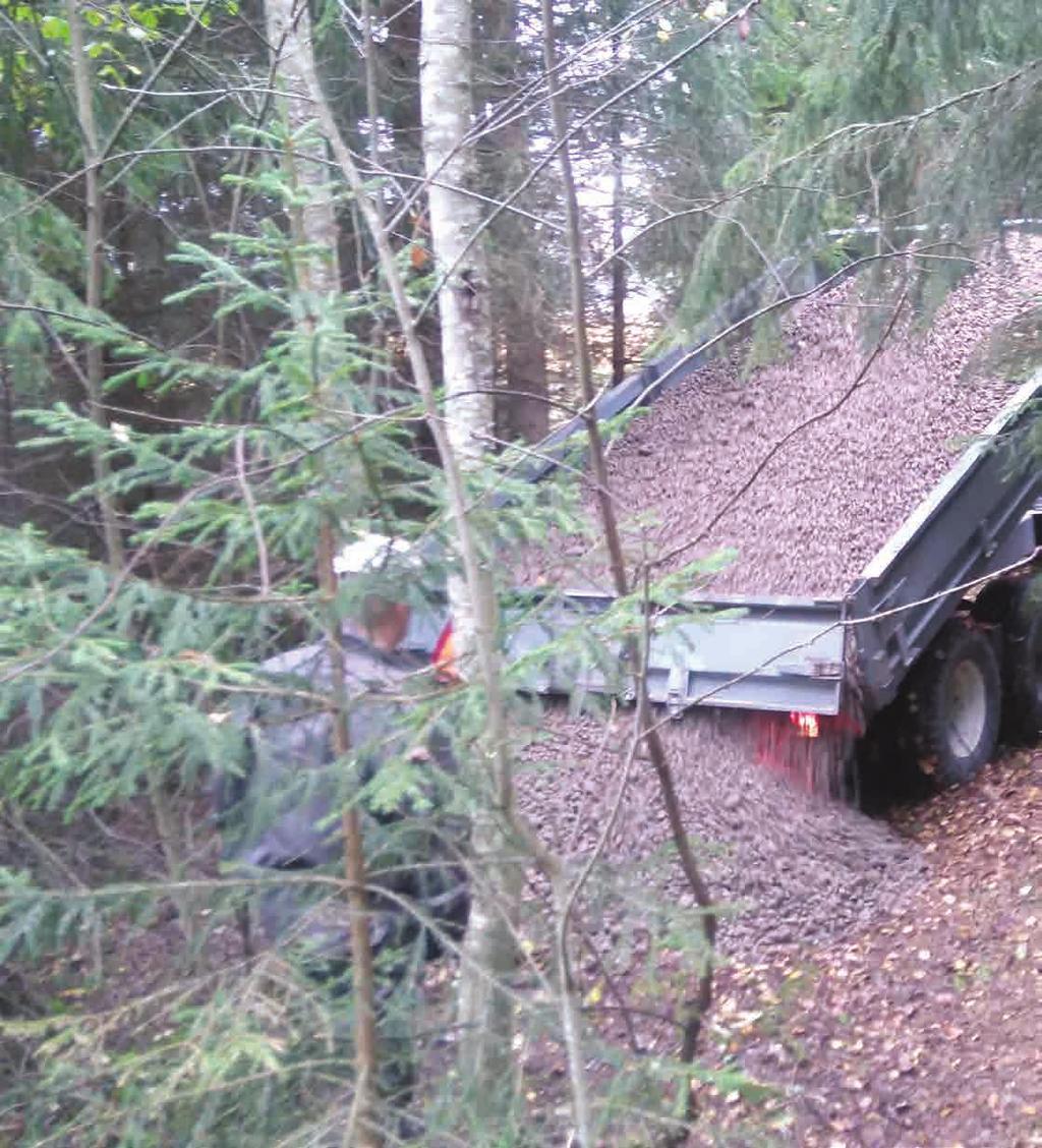 Uomaan rakennettiin lisäosa, jonka avulla uoman pituus saatiin yli kaksinkertaiseksi aiempaan verrattuna.