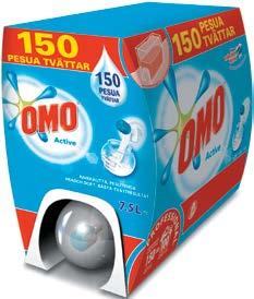 Koko 83605 7,5 l 12 90 OMO Professional Sensitive Color -pyykinpesuneste Herkkäihoisille kehitetty