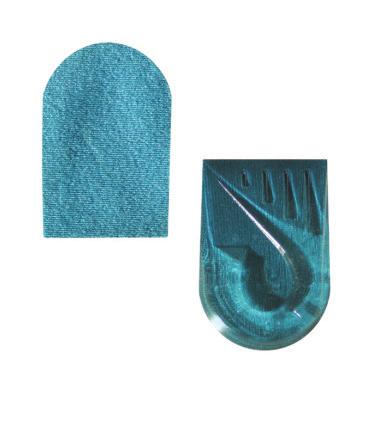 Sininen alue erityisen iskua vaimentavaa materiaalia Anatominen muotoilu ja korkealaatuinen materiaali Paketissa kaksi kantapehmustetta Tuotenumero Koko Puoli 7120-S S 36-38 7120-M M 39-41 7120-L L