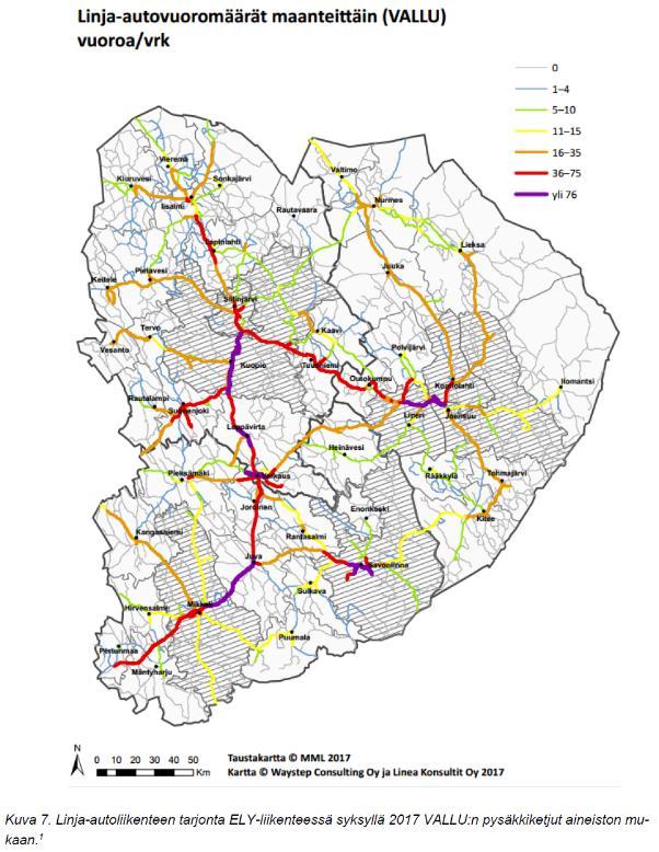 Maakunnassa on kattava tieverkko Maakunnan ylläpidettäväksi siirtyvän 4393 km:n