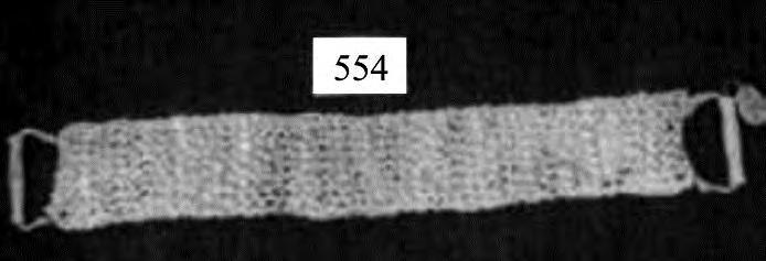6302 99 90 Sisalneuloksesta valmistettu karhea, leveä nauha (mitat 70 12 1 cm), jonka molemmissa päissä on käyttöä helpottavat puiset kädensijat.