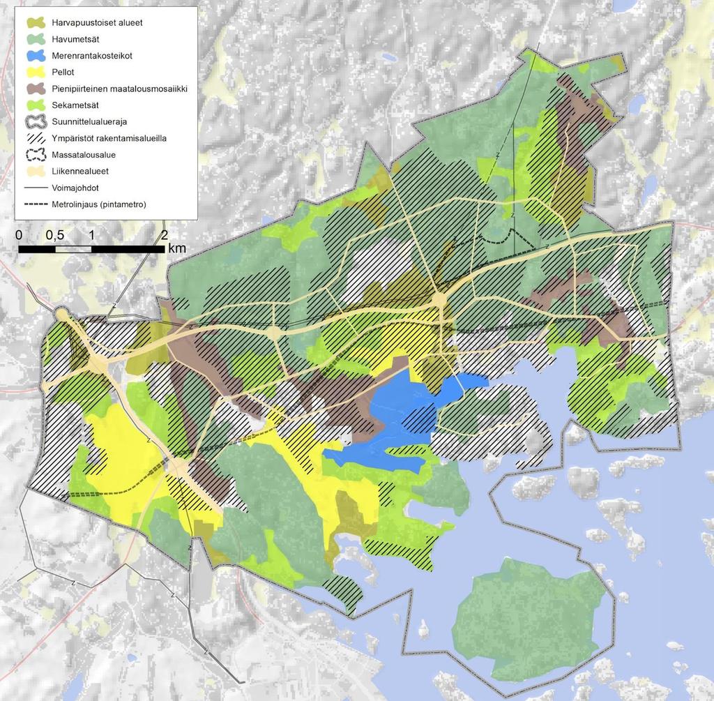 Luontovaikutusten arviointi 31.3.2017 27 (59) Kuva 15.