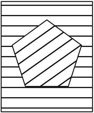 (A) (B) (C) (D) (E) Säännöllisen viisikulmion kärkien välillä on 360 = 72 kulma.