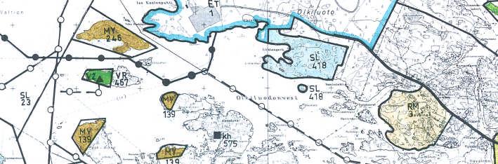 Vahvistuspäätös sai lainvoiman KHO:n päätöksellä 4.4.2001. Vahvistetussa Satakunnan seutukaava 5:ssä lähes koko Olkiluoto on osoitettu yhdyskuntateknisen huollon alueena (ET-1).
