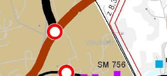 0962 VT5 VISULAHDEN ETL Mikkelin kaupunki Asemakaavan muutos selostus / ehdotusvaihe 13.12.2016; 13.3.2017 3.1.3 Rakennettu ympäristö Suunnittelualueilla ei ole rakennuksia.