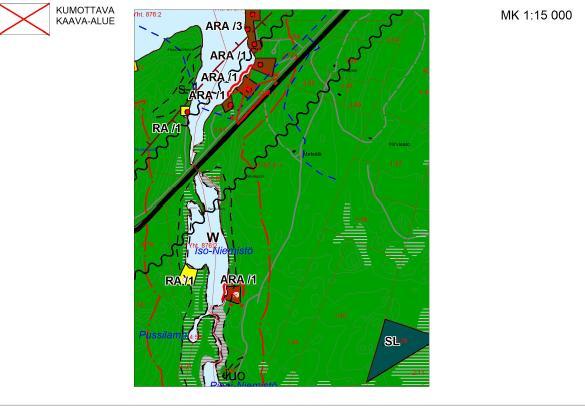 Tekninen lautakunta 20.12.2017 11 ITÄOSAN RANTAYLEISKAAVAN MUUTOS, TILAN 097-874-4-1 OSA-ALUEELLA. 66 Yleiskaavan muutos on käynnistetty tilan 097-874-4-1 omistajan aloitteesta.