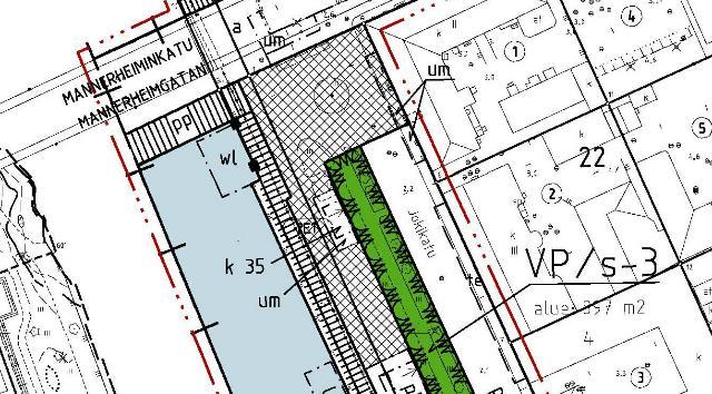 3. Tarjouksen yhteydessä esitettävä suunnitelma Rakennuspaikat, yleistä Rakennuspaikkoja on kolme (kohteet 2016-A - C).