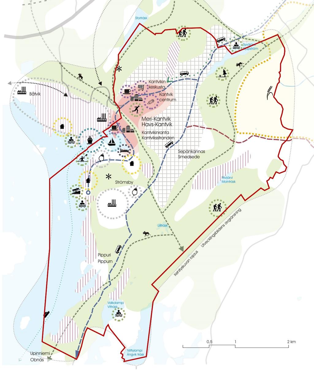 Kuva 10: Ote Kantvikin kehityskuvasta 20