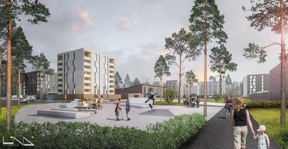 Asemakaavan selostus, Kaukovainion keskus