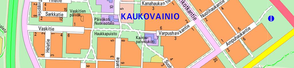 (KAUKOVAINION KESKUS) KAAVATUNNUS 564-2147 DIAARINUMERO