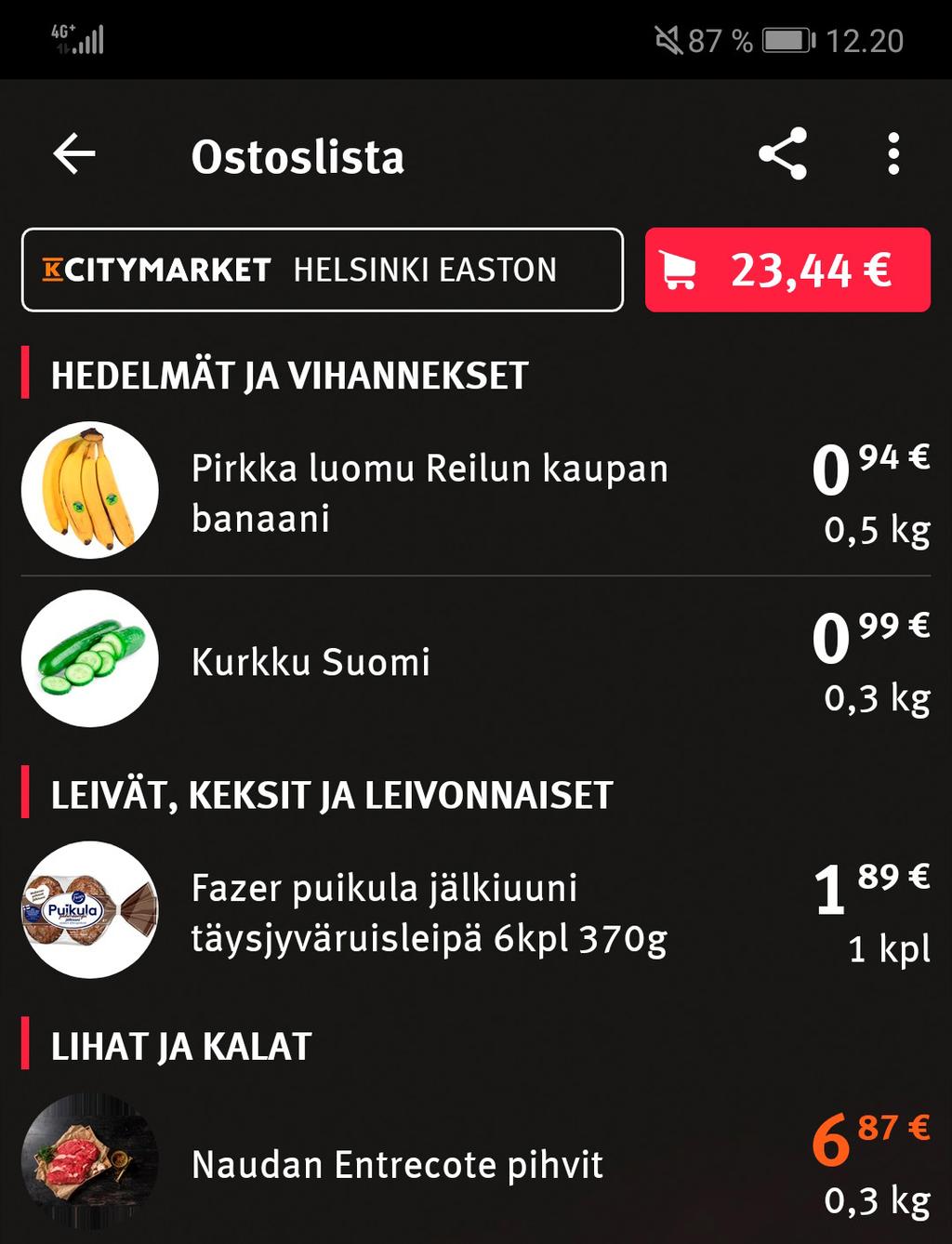 Kiinnostus ruoan verkkokauppaa kohtaan ajaa ilmiön kasvua voimakkaasti, vaikka alailmiön koko on vielä pieni (4 % vuonna 2019).