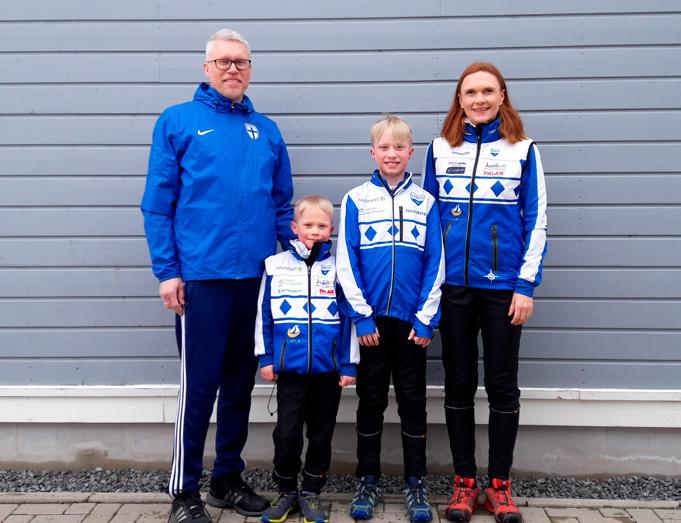 RASTI-SIMPSIÖ 2018 3 Esittelyssä suunnistus- ja urheiluperhe Oja Aktiivinen ja liikunnallinen Ojan perhe on tuttu näky Lapuan liikunta- ja urheilupaikoilla.