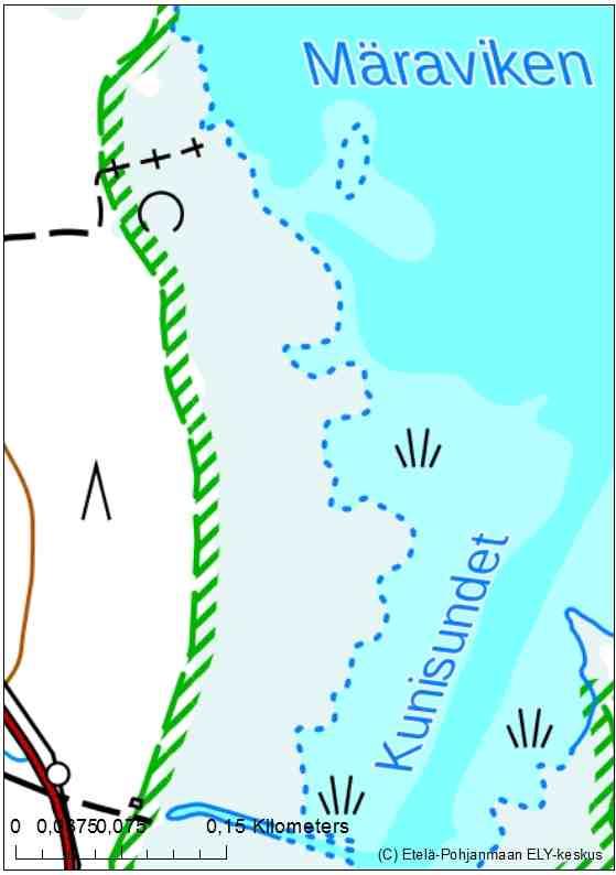 Kohde 5 (Kunisundet) Pinta-ala: 5,5 ha