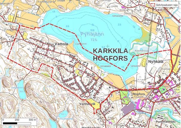 1. Johdanto Luontoselvitys tilattiin Karkkilan taajaman useampaa asemakaavakohdetta varten helmikuussa 2017.